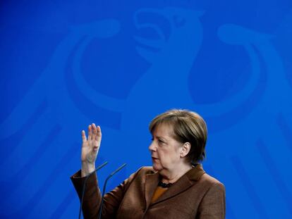 La canciller alemana, Angela Merkel. REUTERS/Hannibal Hanschke