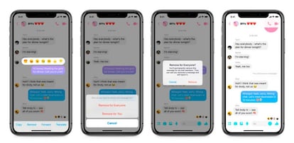 Así podremos borrar los mensajes en Facebook Messenger
