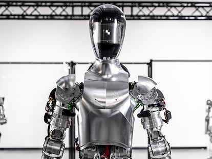 Una imagen de un robot de FigureAI.