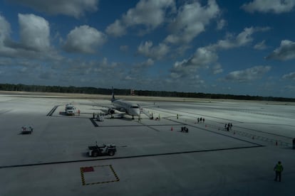 El Aeropuerto Internacional Felipe Carrillo Puerto, inaugurado el 1 de diciembre 2023.