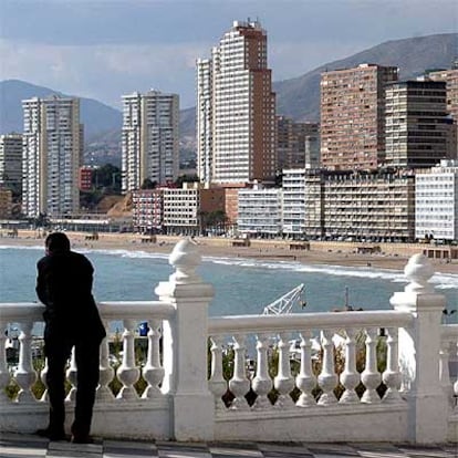 Una vista general de la ciudad de Benidorm.