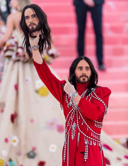 Jared Leto en la Gala Met 2019.