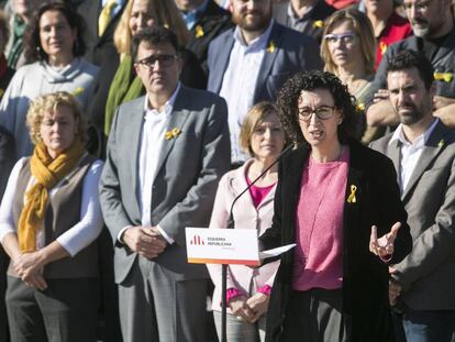 Presentación este martes de la lista de candidaturas de ERC a las elecciones del 21-D.