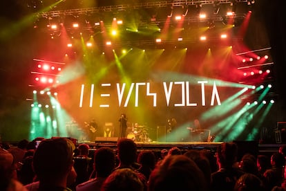 La banda Mars Volta, durante el primer da del festival Corona Capital 2024 en Ciudad de Mxico.