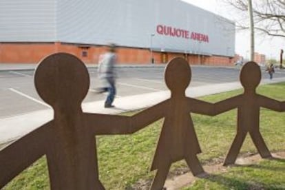 Las instalaciones del Quijote Arena se han quedado vacas