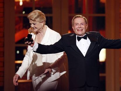 Jerry Herman en 2009 cuando recibió un premio Tony por su trayectoria.