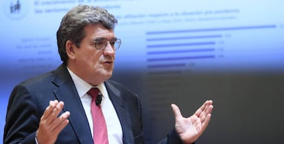 El ministro de Inclusión, Seguridad Social y Migraciones, José Luis Escrivá.