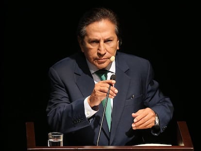 O ex-presidente peruano Alejandro Toledo, em uma foto de 25 de janeiro de 2016, em Lima. 