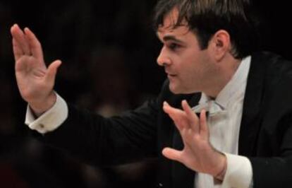 El director de orquesta Josep Caballé Domenech, en una foto de archivo.