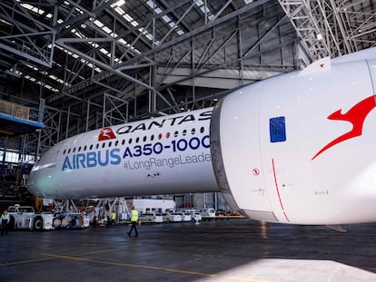Airbus A350-1000 de compañía australiana Qantas.