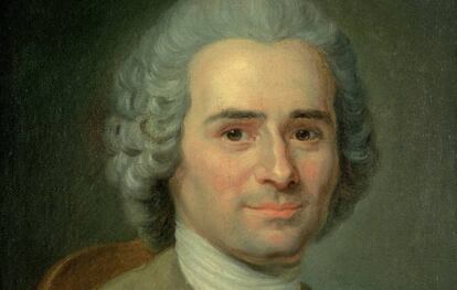 Retrat de Jean-Jacques Rousseau.