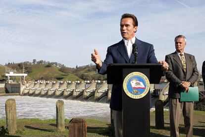 Schwarzenegger, en un acto público celebrado el pasado viernes para presentar su plan de crecimiento estratégico para California.