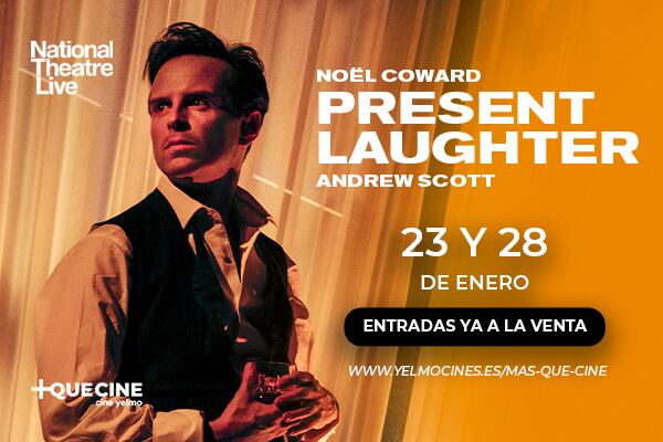 Disfruta de ‘Present Laughter’ en gran pantalla con Cine Yelmo