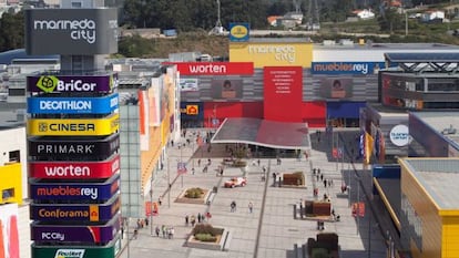 Centro comercial Marineda City, propiedad de Merlin, en A Coru&ntilde;a.