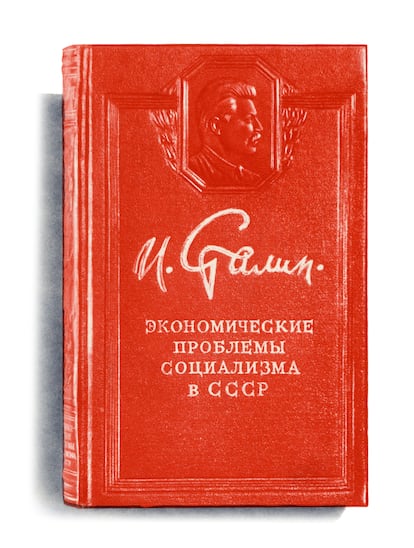 „Die wirtschaftlichen Probleme des Sozialismus in der UdSSR“ (1952) von Stalin.