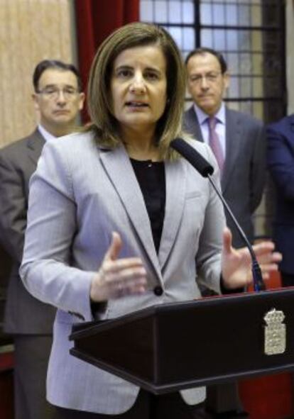 Fátima Bañez, ministra de Empleo y Seguridad Social.