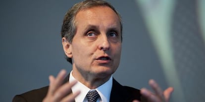 Daniel Servitje, presidente de Bimbo, interviene en un foro de directivos celebrado en Chicago en 2013. 