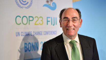 El presidente de Iberdrola, Ignacio Sánchez Galán.