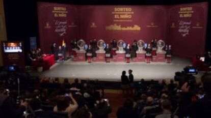 Sorteo de la Lotería del Niño de 2018.