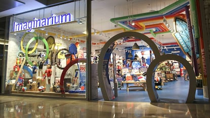 Imagen de archivo de una tienda de Imaginarium en Zaragoza.