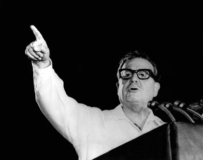 Salvador Allende al 1973.