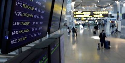 Vista de la terminal 4 de Madrid-Barajas.