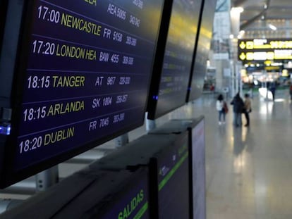 Vista de la terminal 4 de Madrid-Barajas.