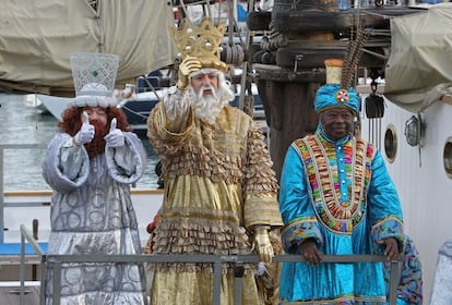 Cabalgata de Reyes en Barcelona, en 2014.