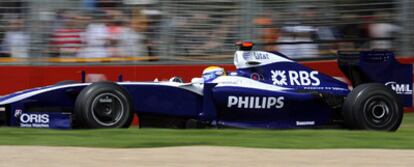 El Williams de Nico Rosberg, el más rápido en las primeras dos tandas de entrenamientos libres.