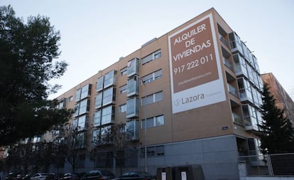 Edificio de viviendas en alquiler de Lazora en Madrid.