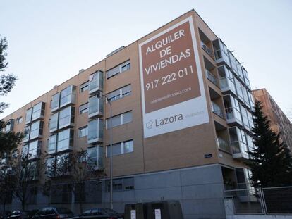 Edificio de viviendas en alquiler de Lazora en Madrid.