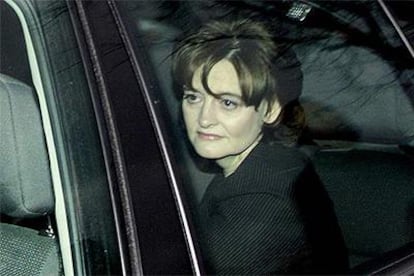 Cherie Blair llega a un juzgado de Londres en 2002 para intervenir como abogada.