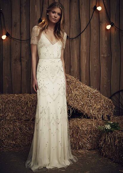 Otra de las propuestas de Jenny Packham.