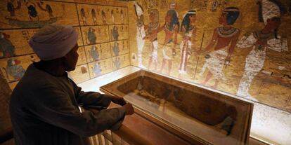 La tumba de Tutankamón, en el Valle de los Reyes, en Luxor, Egipto.