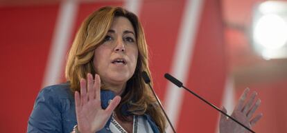 La presidenta de Andaluc&iacute;a, Susana D&iacute;az. 