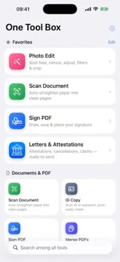 App One Tool Box