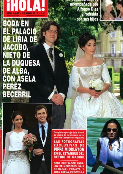 Portada de la revista '¡Hola!'