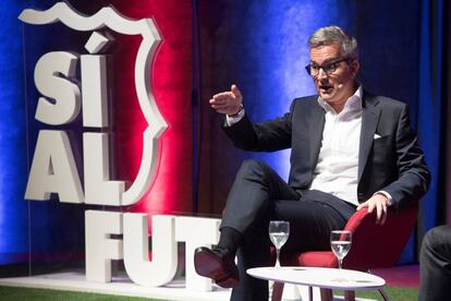 Víctor Font presenta su proyecto para presidir el FC Barcelona. 