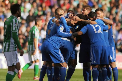 Ronaldo celebra el 0 a 1