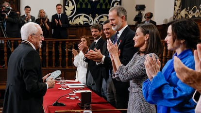 La entrega del Premio Cervantes a Luis Mateo Díez 2023, en imágenes