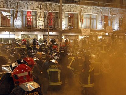 Bomberos piden la dimisión de Hereu