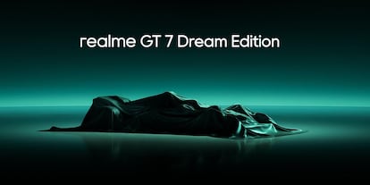 Coche Aston Martin inspirado realme GT 7 Dream Edition