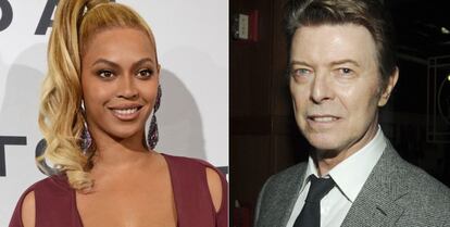 Beyoncé y David Bowie.