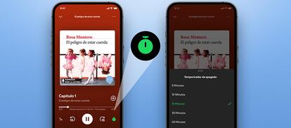 Temporizador en Spotify
