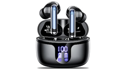 Auriculares inalámbricos con bluetooth.