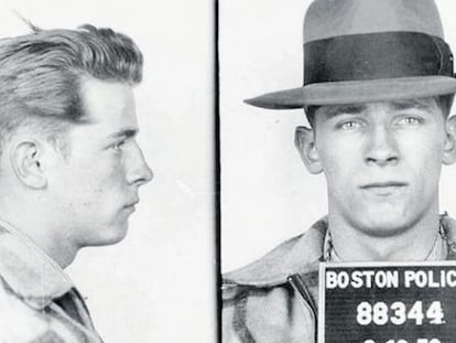 Fotos del primer arresto de James Whitey Bulger, en 1953