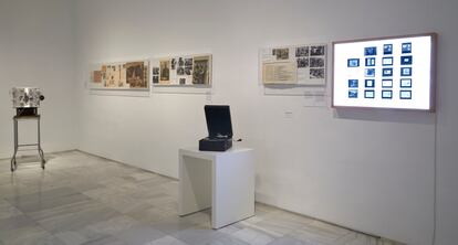 Vista de la exposición de Niño de Elche en el Reina Sofía.