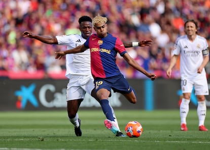 Lamine Yamal y Vinicius La Liga