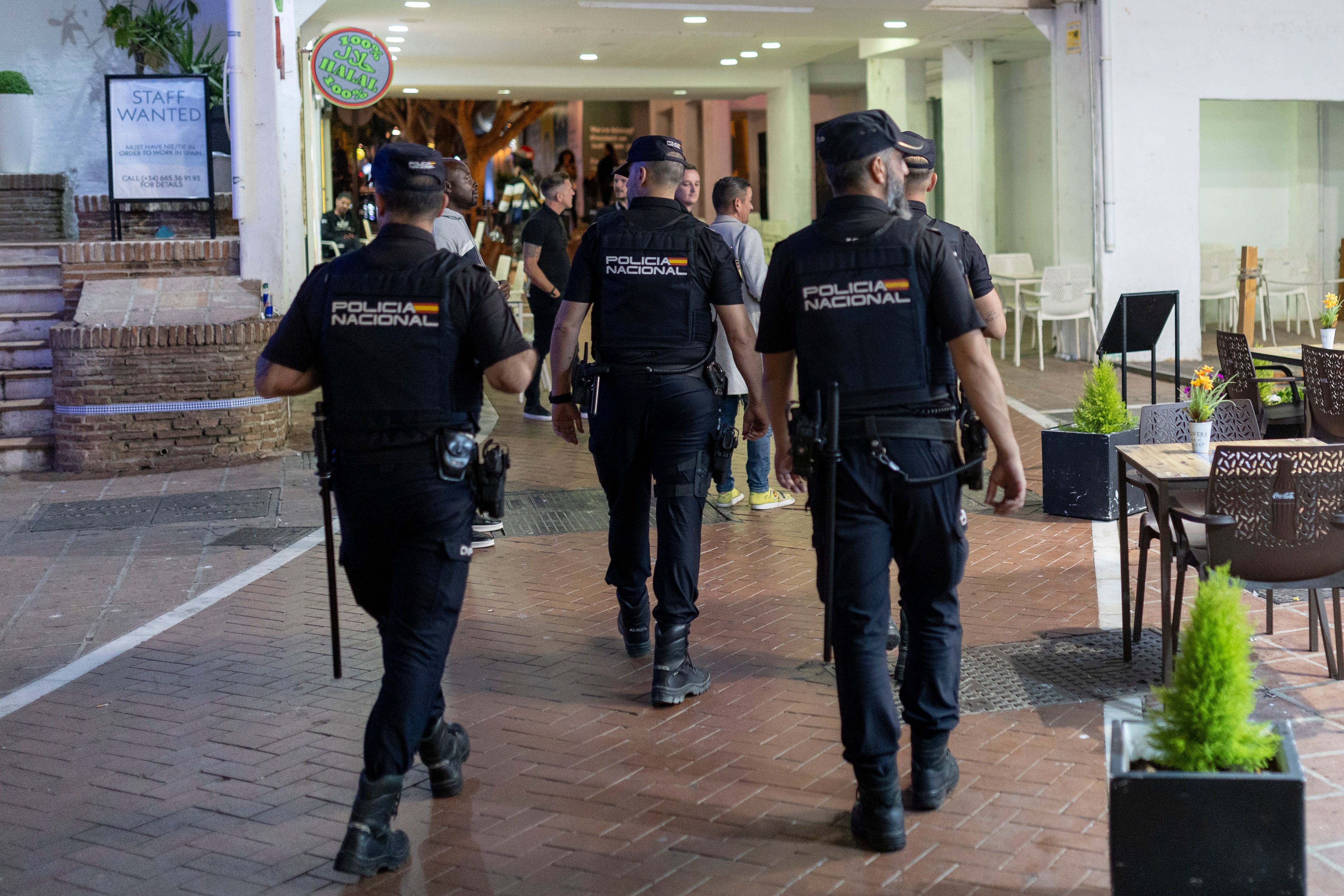 Imagen de archivo de varios agentes de la policía nacional del grupo de la Unidad de Prevención y Reacción (UPR).