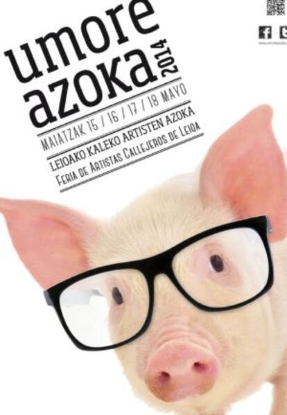 Cartel de la Umore Azoka 2014.